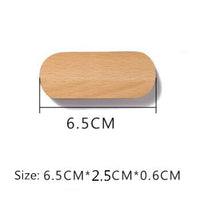 Load image into Gallery viewer, Wood Key Holder Wall Key Storage Organizer Strong Magnetic Key Rack Hanger Key Ring Hooks Clerk Housekeeper on the wall