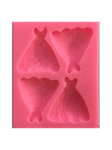 Muffin Cake Mold Silicone Bakeware Family DIY Baking Tools Soap mold Dress rugby Cake Mould